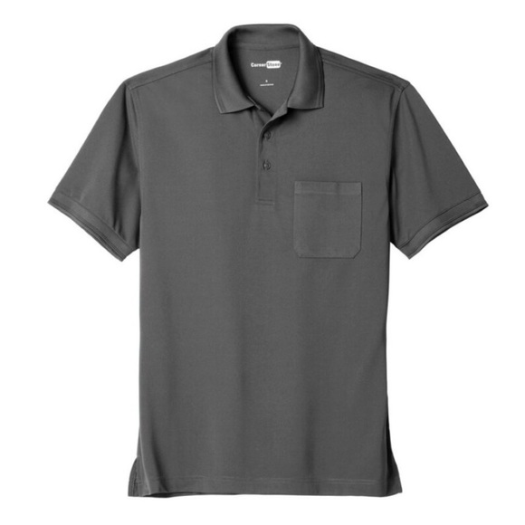 Cornerstone workwear charcoal snag proof polyester pocket polo men’s XL - Picture 4 of 4